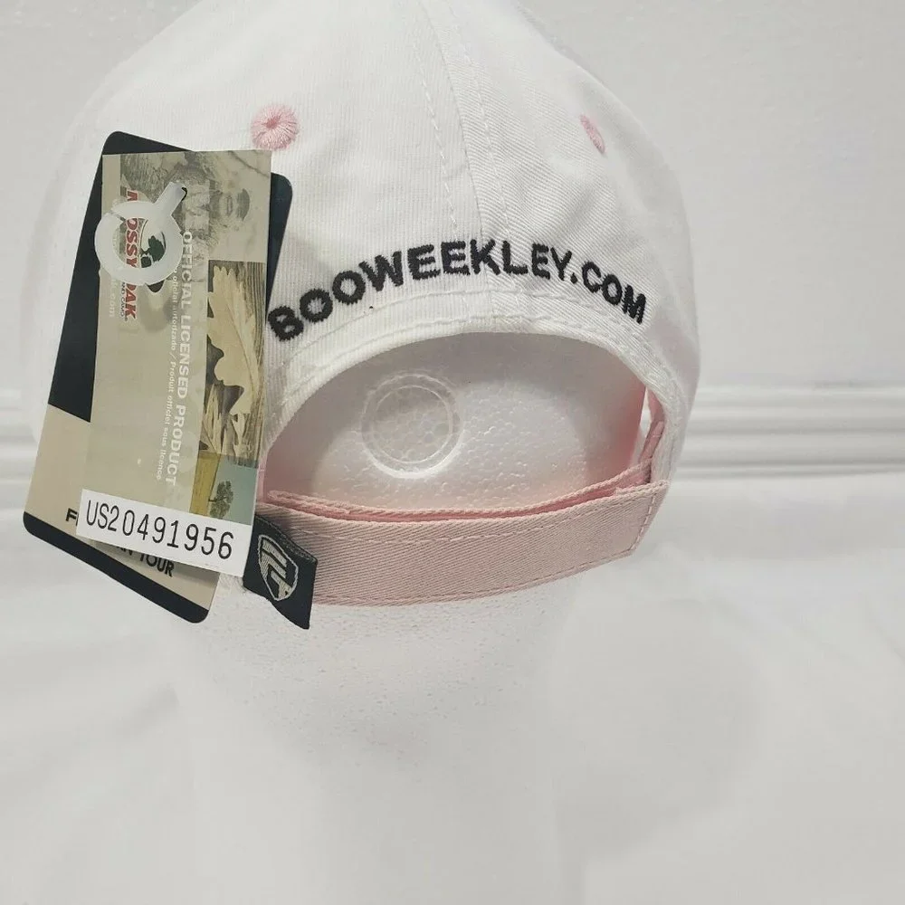 Golf Hat Boo Weekley PGA Mossy Oak Women Light Pin‎